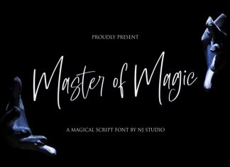 Master of Magic Font
