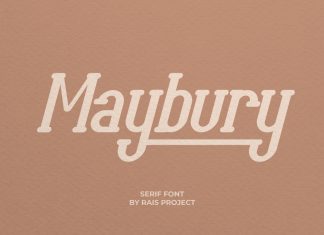 Maybury Serif Font