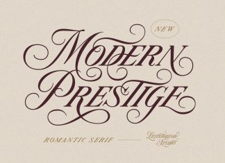 Modern Prestige Serif Font