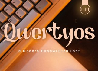 Qwertyos Display Font