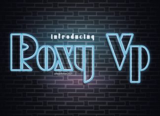 Roxy Vp Display Font