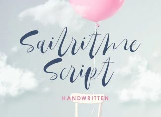 Sailritme Script Font