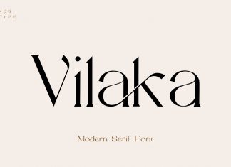Vilaka Serif Font