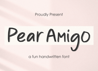 Pear Amigo Brush Font