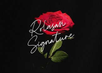 Rolasan Signature Font