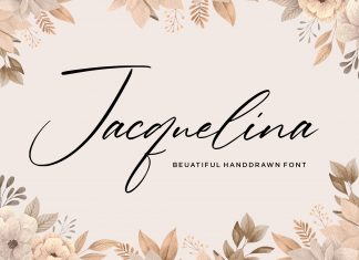 Jacquelina Handdrawn Font