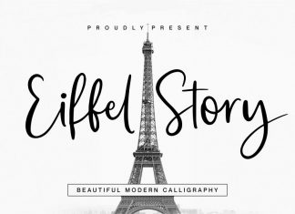 Eiffel Story Script Font
