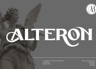 ALTERON Display Font