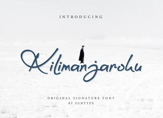 Kilimanjaroku Handwritten Font