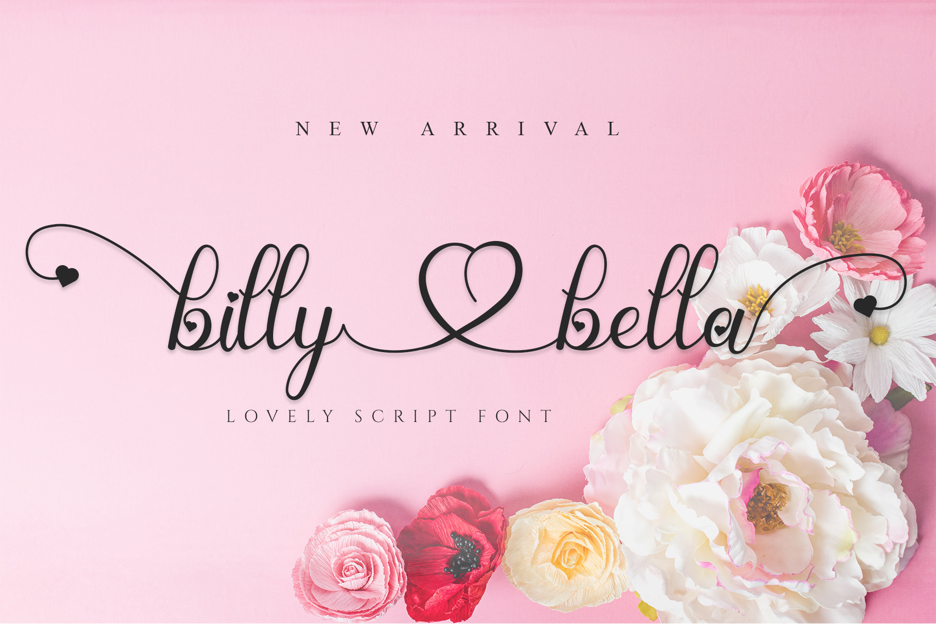 Billy Bella Calligraphy Font