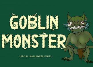 Goblin Monster Display Font