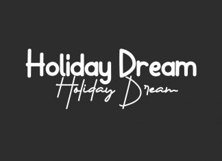 Holiday Dream Font Duo