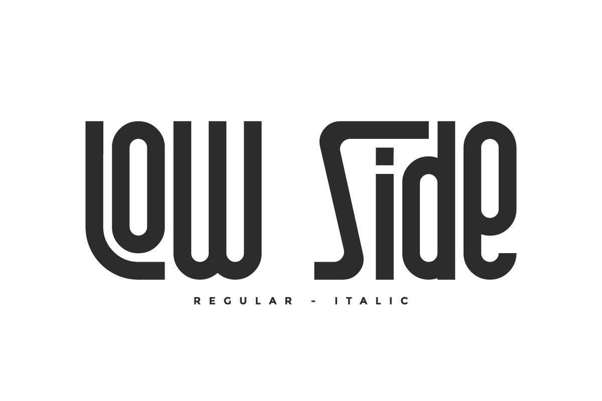 Low Side Sans Serif Font