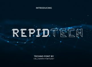 Rapidtech Display Font