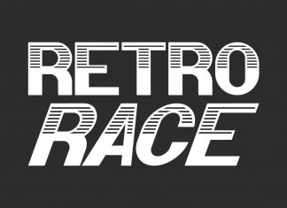 Retro Race Display Font