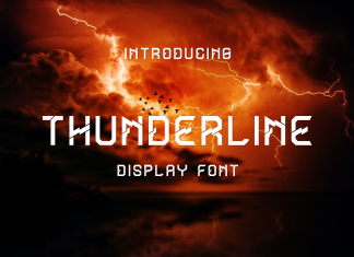 Thunderline Display Font