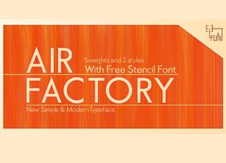Air Factory Sans Serif Font