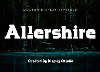 Allershire Slab Serif Font
