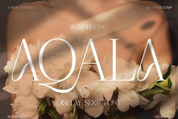 Aqala Display Font