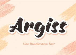 Argiss Brush Font