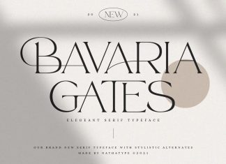 Bavaria Gates Serif Font