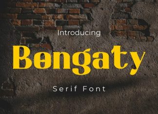 Bongaty Serif Font