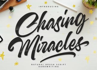 Chasing Miracles Script Font