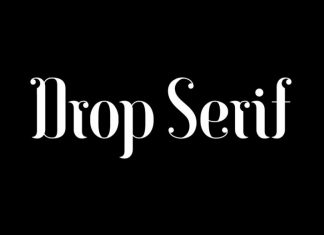 Drop Serif Font