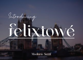 Felixtowe Serif Font