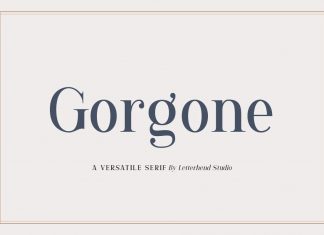 Gorgone Serif Font