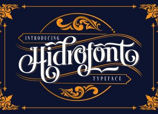 Hidrofont Serif Font