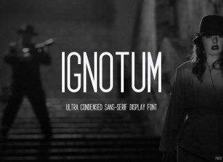 Ignotum Display Font