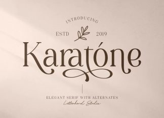 Karatone Serif Font