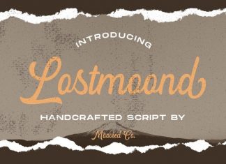 Lostmoond Script Font