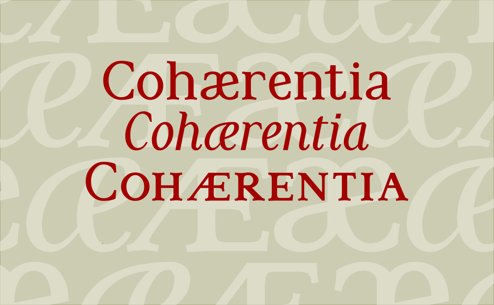 Cohaerentia Serif Font