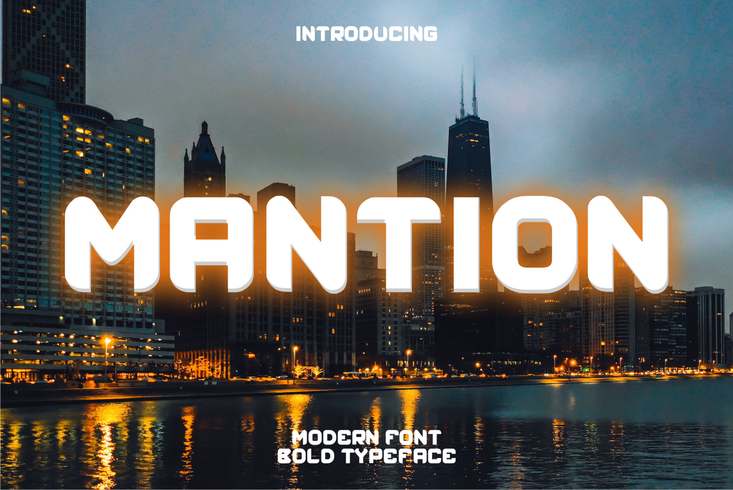 Mantion Display Font