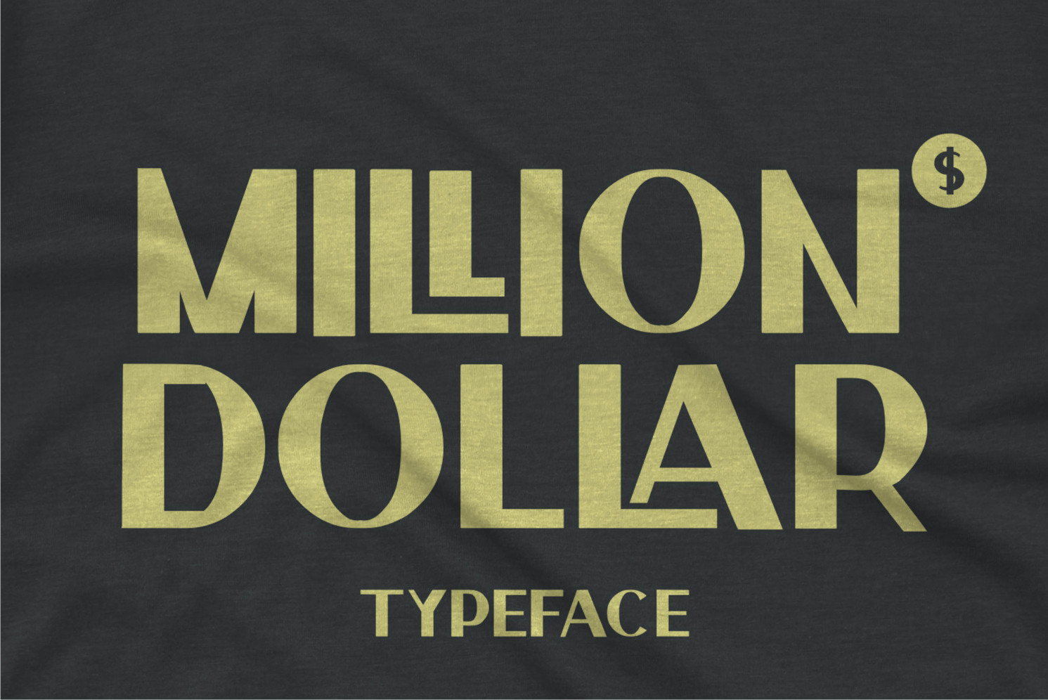 Million Dollar Display Font