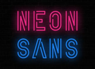 Neon Sans Display Font