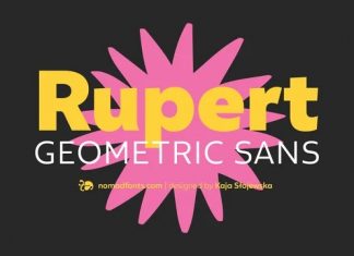 Rupert Sans Serif Font
