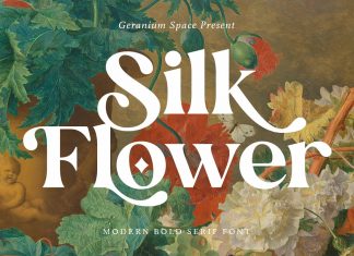 Silk Flower Serif Font