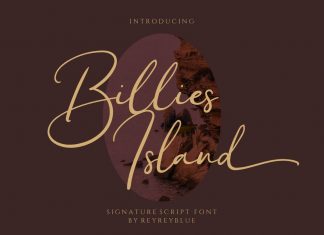 Billies Island Script Font