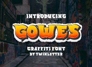 Gowes Display Font