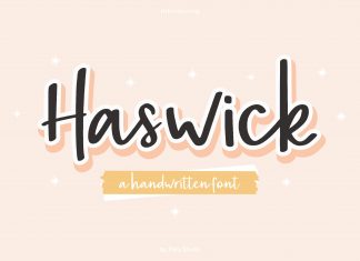 Haswick Handwritten Font