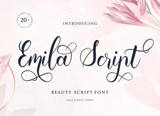 Emila Script Font