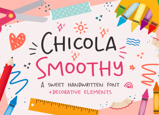 Chicola Smoothy Handwritten Font