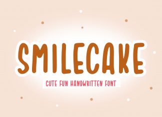 Smilecake Display Font