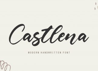 Castlena Modern Handwritten Font
