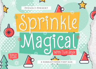 Sprinkle Magical Font