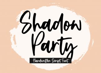 Shadow Party Script Font