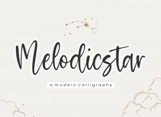 Melodicstar Script Font